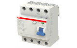 Диференційний вимикач (ПЗВ) F204AC-100/0,03 100А 4Р 30mA тип AC, ABB зображення 3