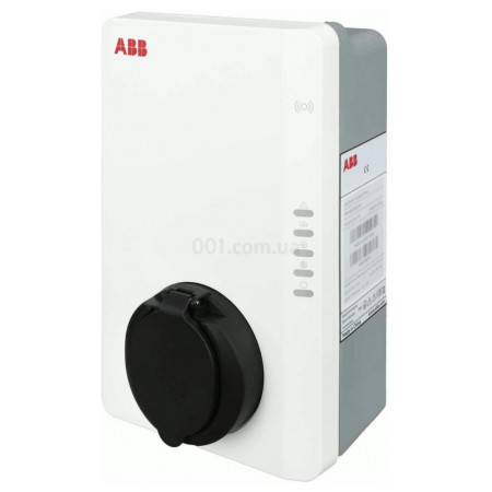 Зарядна станція для електромобілів 3-фазна розетка Type 2 / 32A з RFID і 4G Terra AC wallbox TAC-W22-T-R-C-0, ABB (6AGC082153) фото