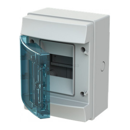 Шкаф навесной MISTRAL65 (65P04X12) IP65 на 4 модуля (прозрачная дверь), ABB (1SL1200A00) фото