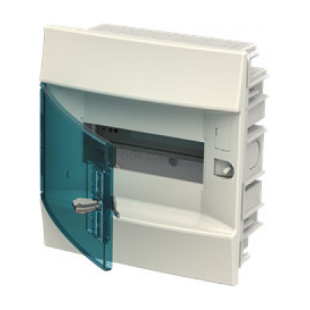 Шкаф встраиваемый MISTRAL41F (41A08X12) на 8 модулей (прозрачная дверь), ABB (1SLM004100A1202) фото