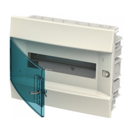 Шкаф встраиваемый MISTRAL41F (41A12X12) на 12 модулей (прозрачная дверь), ABB (1SLM004100A1203) фото