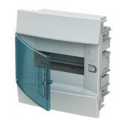 Шкаф встраиваемый MISTRAL41F (41A08X12A) на 8 модулей (прозрачная дверь) с N+PE, ABB мини-фото