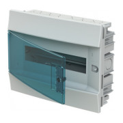 Шкаф встраиваемый MISTRAL41F (41A12X12A) на 12 модулей (прозрачная дверь) с N+PE, ABB мини-фото