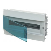 Шкаф встраиваемый MISTRAL41F (41A18X12A) на 18 модулей (прозрачная дверь) с N+PE, ABB мини-фото