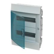 Шкаф встраиваемый MISTRAL41F (41A12X22A) на 24 модуля (прозрачная дверь) с N+PE, ABB мини-фото