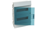 Шкаф встраиваемый MISTRAL41F (41A12X22A) на 24 модуля (прозрачная дверь) с N+PE, ABB изображение 3