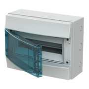 Шкаф навесной MISTRAL65 (65P12X12A) IP65 на 12 модулей (прозрачная дверь) с N+PE, ABB мини-фото