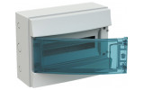 Шкаф навесной MISTRAL65 (65P12X12A) IP65 на 12 модулей (прозрачная дверь) с N+PE, ABB изображение 3