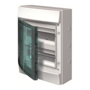 Шкаф навесной MISTRAL65 (65P12X22Z) IP65 на 24 модуля (прозрачная дверь) с N+PE, ABB мини-фото