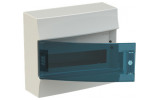 Шкаф навесной MISTRAL41W (41P12X12A) на 12 модулей (прозрачная дверь) с N+PE, ABB изображение 3