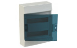 Шкаф навесной MISTRAL41W (41P12X32A) на 24 модуля (прозрачная дверь) с N+PE, ABB изображение 3
