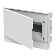 Корпус пластиковый BEF401212 встраиваемый на 12 модулей (непрозрачная дверь) basic E, ABB мини-фото