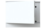 Корпус пластиковый BEW401208 накладной на 8 модулей (непрозрачная дверь) basic E, ABB изображение 2