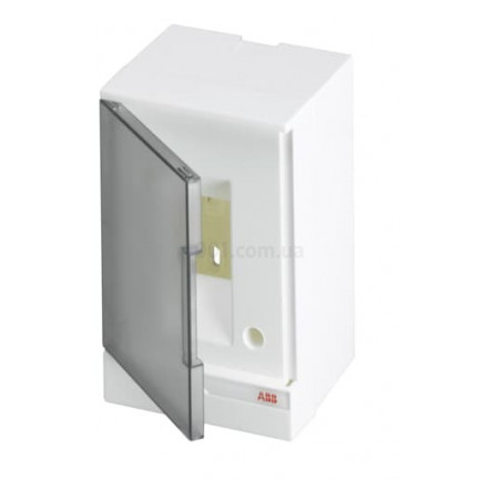 Корпус пластиковый BEW402202 накладной на 2 модуля (прозрачная дверь) basic E, ABB (1SZR004002A2200) фото