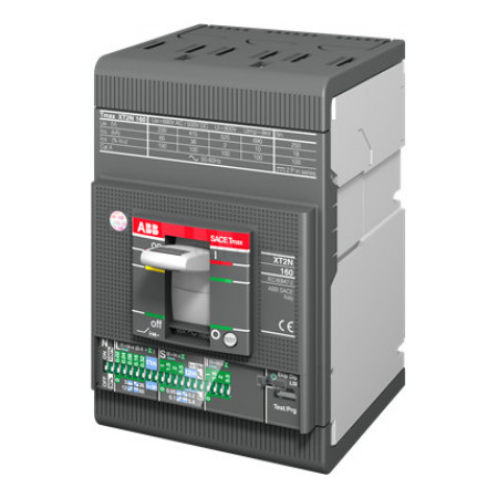 Автоматичний вимикач XT2N 160 Ekip LS/I 10A 3P F F 36кА, ABB (1SDA067054R1) фото