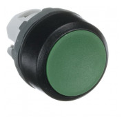 Кнопка без фіксації зелена MP1-10G, ABB міні-фото
