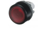 Кнопка без фиксации с подсветкой красная MP1-11R, ABB изображение 3