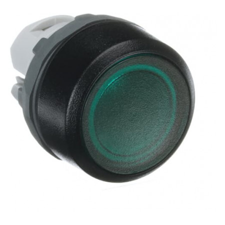 Кнопка без фиксации с подсветкой зеленая MP1-11G, ABB (1SFA611100R1102) фото