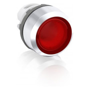 Кнопка без фіксації з підсвічуванням червона MP1-21R, ABB міні-фото