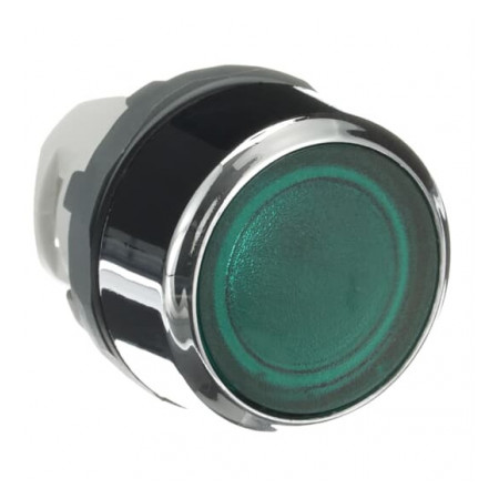 Кнопка без фиксации с подсветкой зеленая MP1-21G, ABB (1SFA611100R2102) фото