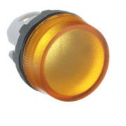 Головка лампы светосигнальной (без лампы) желтая ML1-100Y, ABB мини-фото