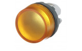 Головка лампи світлосигнальної (без лампи) жовта ML1-100Y, ABB зображення 3