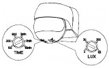Датчик руху ДР-11 чорний, кут огляду 180°, дальність 12 м, IP44, АСКО-УКРЕМ зображення 7 (схема)