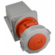 Силовая розетка стационарная e.socket.pro.5.63 (135) 3P+N+PE 63А