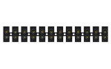 Клеммная колодка 12-парная 16 мм² / 30А серия U черная, АСКО-УКРЕМ изображение 2