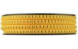 Маркування ЕС-1 для кабелю 1,5-4,0 мм² символ «1» (рулон 1000 шт.), АСКО-УКРЕМ зображення 3