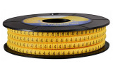 Маркування ЕС-0 для кабелю 0,75-1,5 мм² символ «4» (рулон 1000 шт.), АСКО-УКРЕМ зображення 2