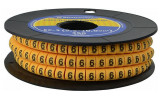 Маркування ЕС-3 для кабелю 5,2-10,0 мм² символ «6» (рулон 250 шт.), АСКО-УКРЕМ зображення 2