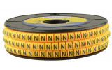 Маркування ЕС-2 для кабелю 3,1-8,0 мм² символ «N» (рулон 500 шт.), АСКО-УКРЕМ зображення 2