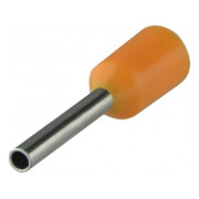 Накінечник НТ 0,5-08 трубчастий в ізоляції помаранчевий (упаковка 100 шт.), АСКО-УКРЕМ міні-фото