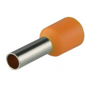 Накінечник НТ 4,0-09 трубчастий в ізоляції помаранчевий (упаковка 100 шт.), АСКО-УКРЕМ міні-фото