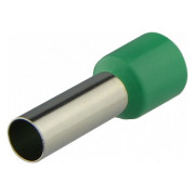 Накінечник НТ 16,0-18 трубчастий в ізоляції зелений (упаковка 100 шт.), АСКО-УКРЕМ міні-фото