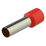 Накінечник НТ 35,0-25 трубчастий в ізоляції червоний (упаковка 100 шт.), АСКО-УКРЕМ міні-фото