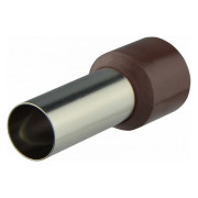 Накінечник НТ 50,0-25 трубчастий в ізоляції коричневий (упаковка 100 шт.), АСКО-УКРЕМ міні-фото