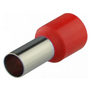 Накінечник НТ 16,0-12 трубчастий в ізоляції червоний (упаковка 100 шт.), АСКО-УКРЕМ міні-фото
