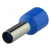 Накінечник НТ 10,0-12 трубчастий в ізоляції синий (упаковка 100 шт.), АСКО-УКРЕМ міні-фото