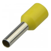 Наконечник НТ 1,0-08 трубчатый в изоляции желтый (упаковка 100 шт.), АСКО-УКРЕМ мини-фото