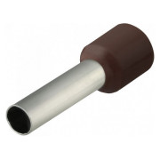 Наконечник НТ 10,0-18 трубчатый в изоляции коричневый (упаковка 100 шт.), АСКО-УКРЕМ мини-фото
