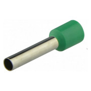 Накінечник НТ 6,0-18 трубчастий в ізоляції зелений (упаковка 100 шт.), АСКО-УКРЕМ міні-фото