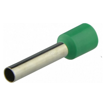 Наконечник НТ 6,0-18 трубчатый в изоляции зеленый (упаковка 100 шт.), АСКО-УКРЕМ (A0060010129) фото
