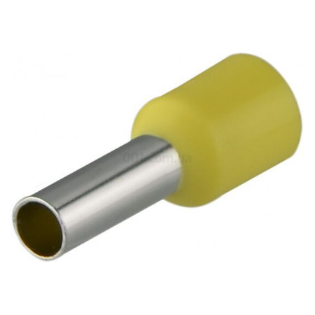 Накінечник НТ 4,0-09 трубчастий в ізоляції жовтий (упаковка 100 шт.), АСКО-УКРЕМ (A0060010143) фото