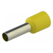 Наконечник НТ 6,0-12 трубчатый в изоляции желтый (упаковка 100 шт.), АСКО-УКРЕМ мини-фото