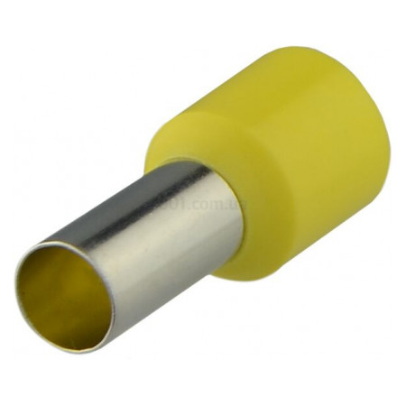 Наконечник НТ 16,0-12 трубчатый в изоляции желтый (упаковка 100 шт.), АСКО-УКРЕМ (A0060010146) фото