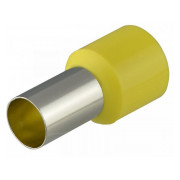 Наконечник НТ 25,0-12 трубчатый в изоляции желтый (упаковка 100 шт.), АСКО-УКРЕМ мини-фото
