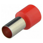 Накінечник НТ 25,0-12 трубчастий в ізоляції червоний (упаковка 100 шт.), АСКО-УКРЕМ міні-фото