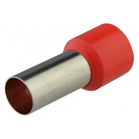Накінечник НТ 50,0-22 трубчастий в ізоляції червоний (упаковка 100 шт.), АСКО-УКРЕМ (A0060010161) фото